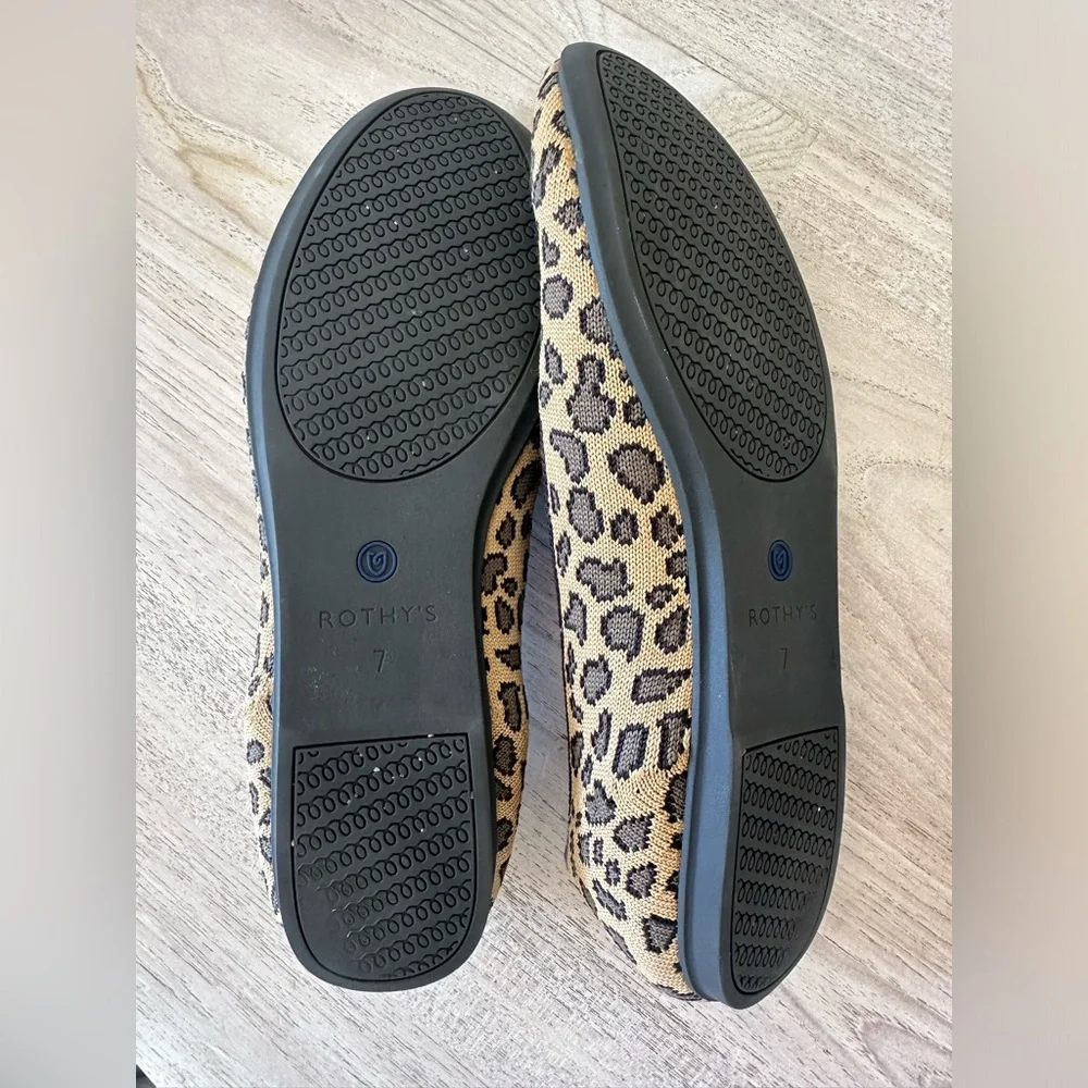 Rothy's Leopard Print Flats - Picture 4 of 5